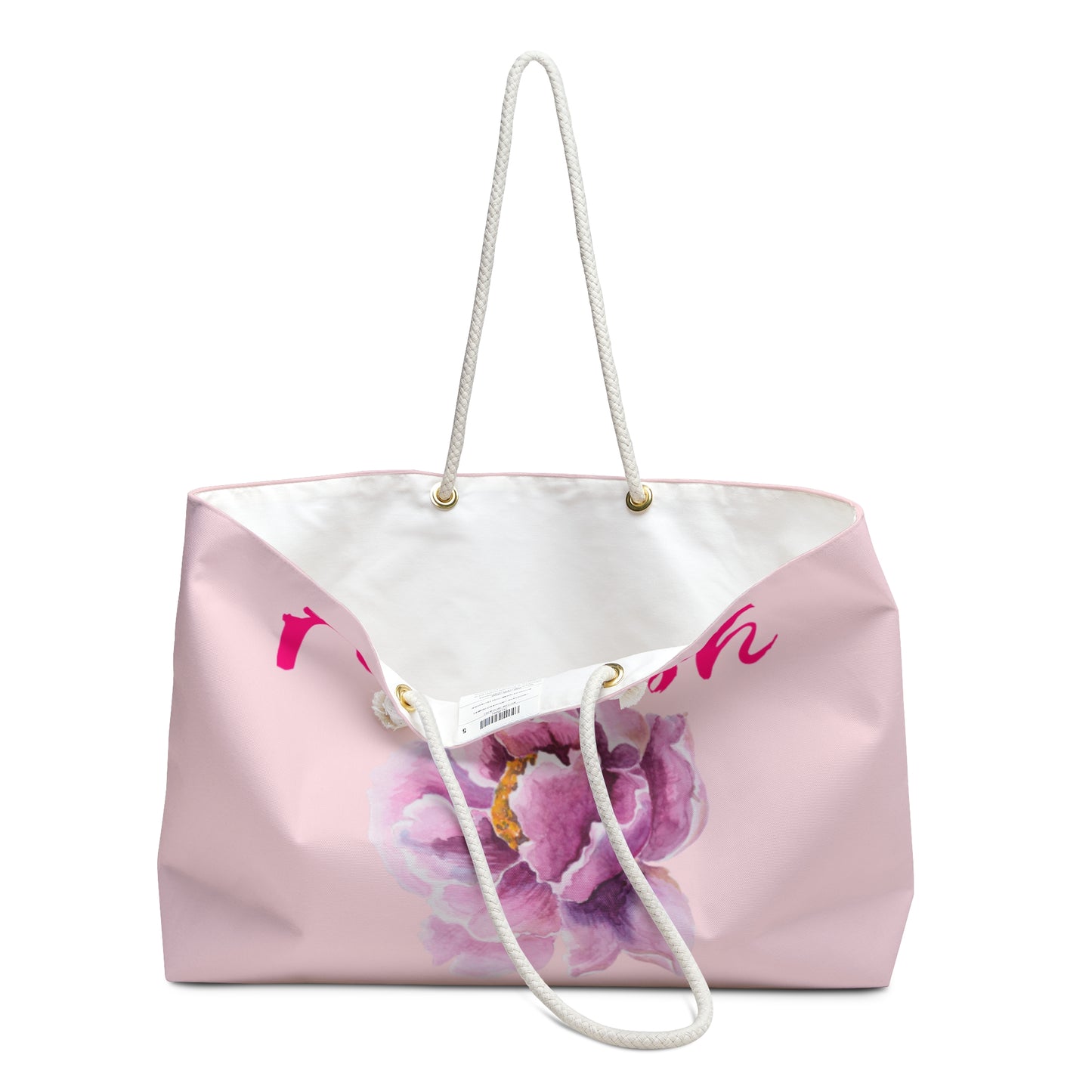 Flourish Pink Weekender Bag