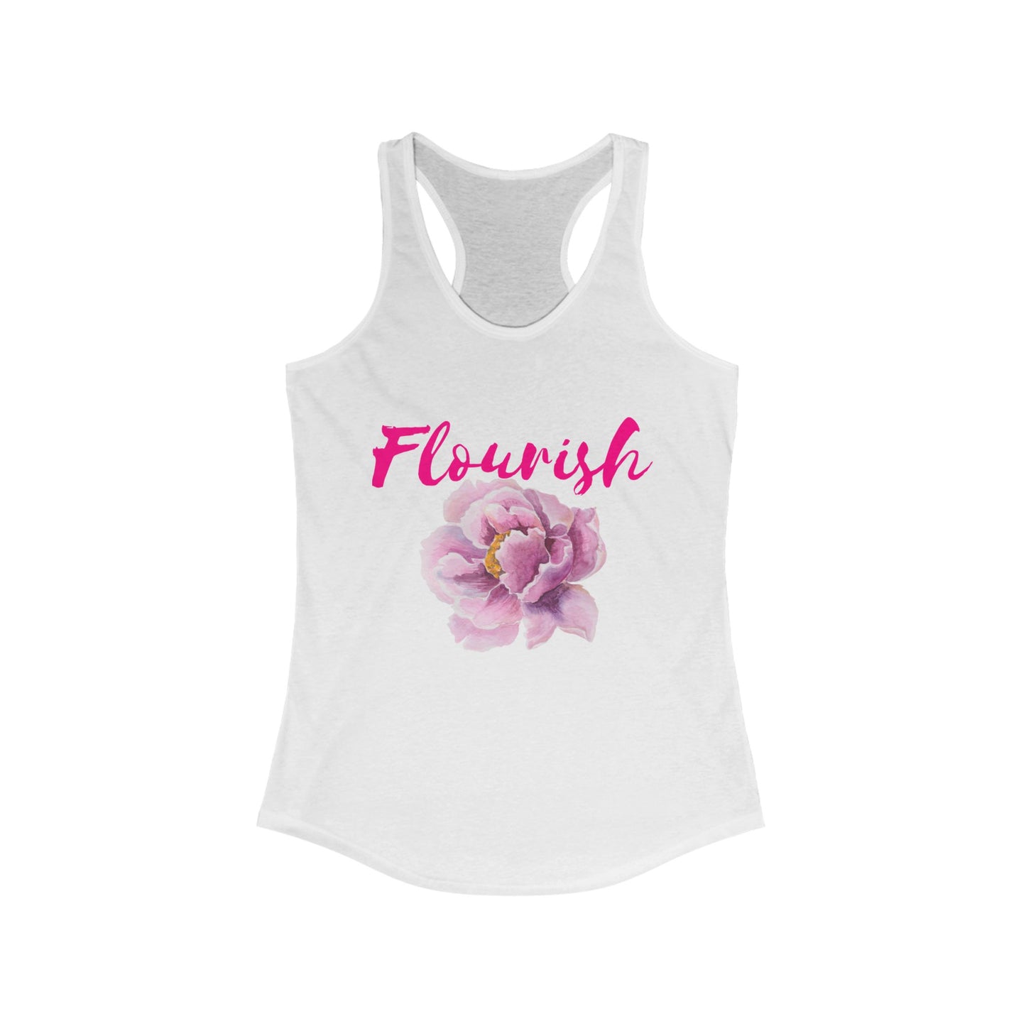 Flourish Women's Racerback Tank Top
