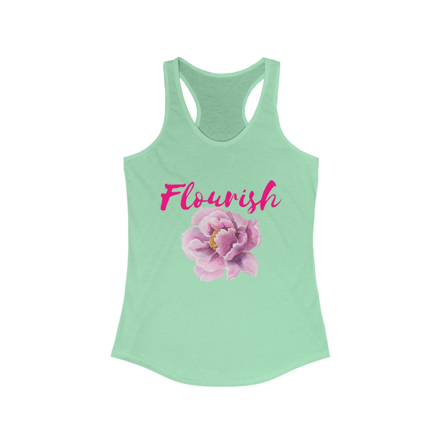 Flourish Women's Racerback Tank Top