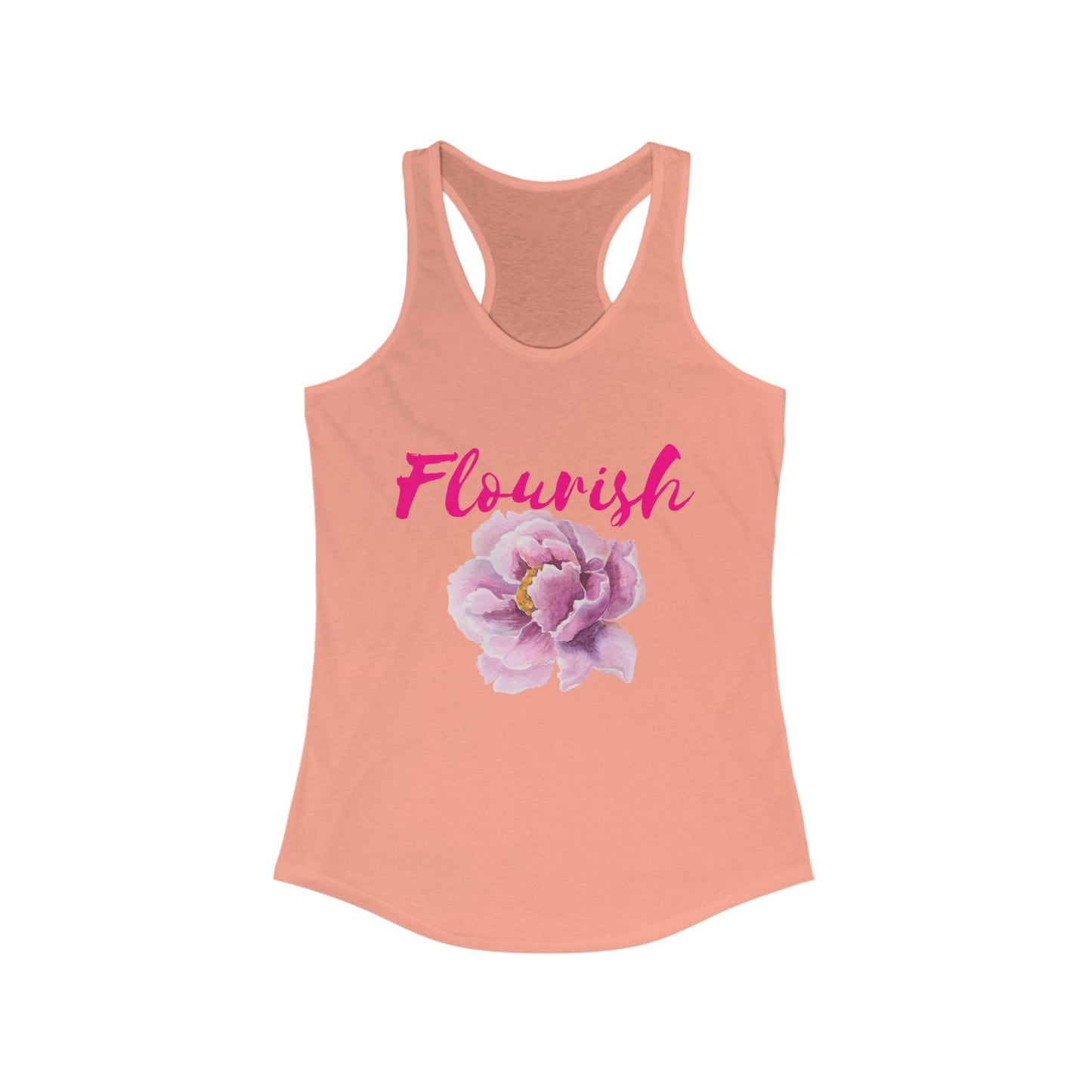 Flourish Women's Racerback Tank Top