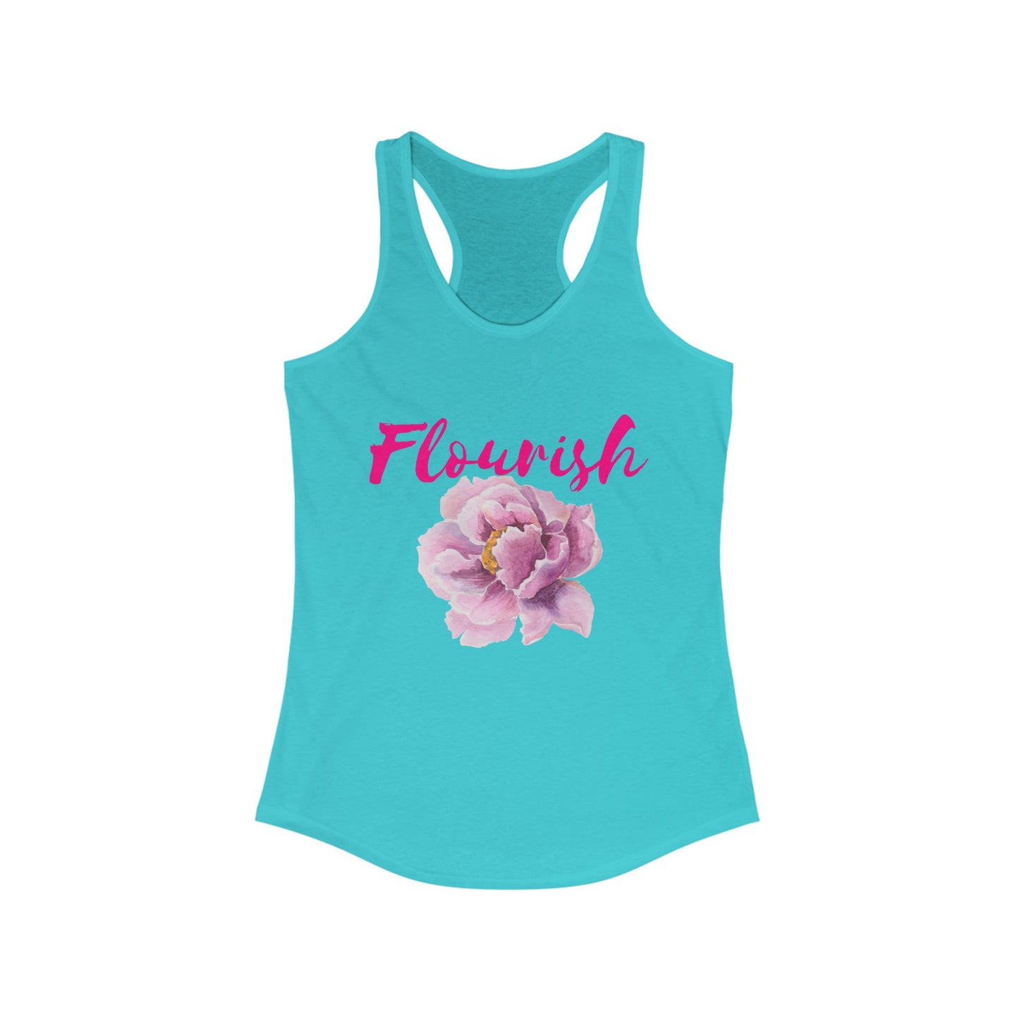 Flourish Women's Racerback Tank Top