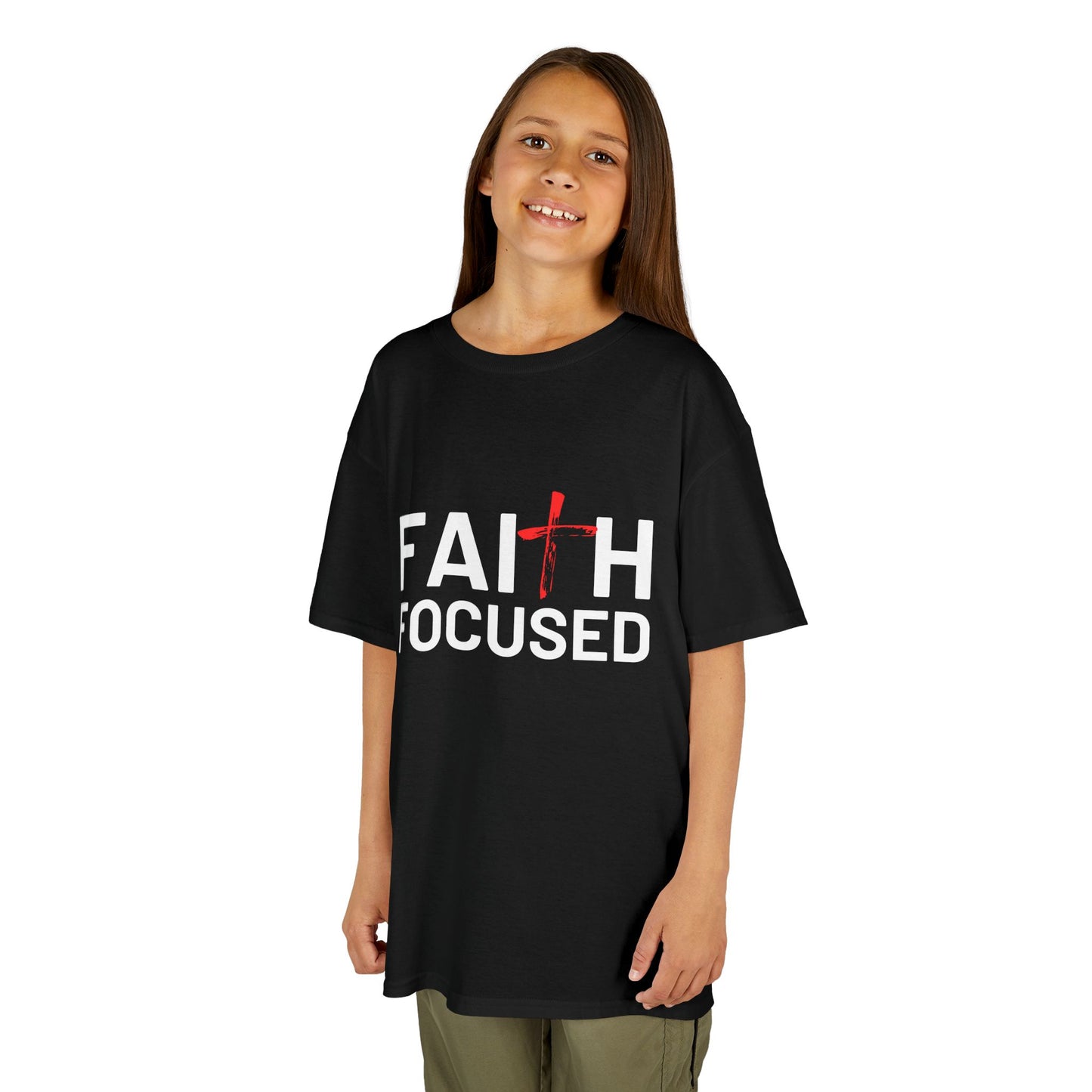 Faith Focused Kids Tee