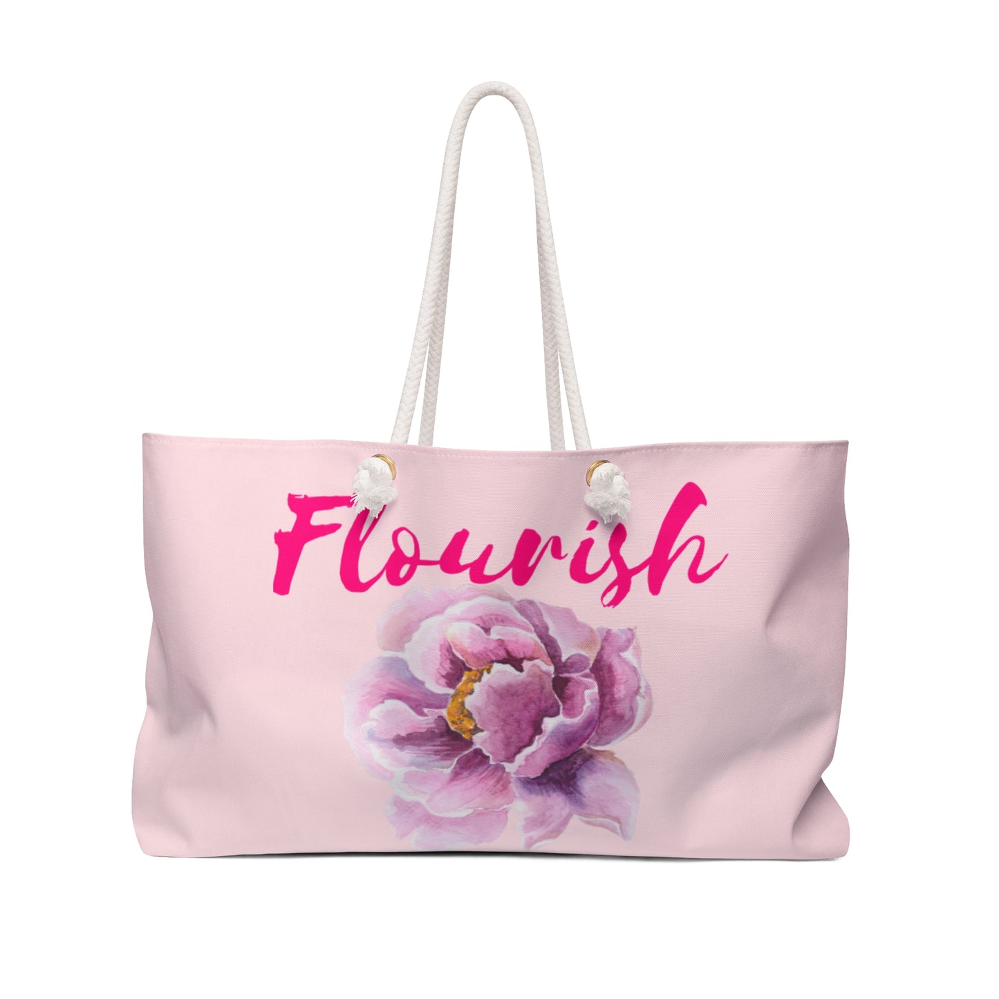 Flourish Pink Weekender Bag