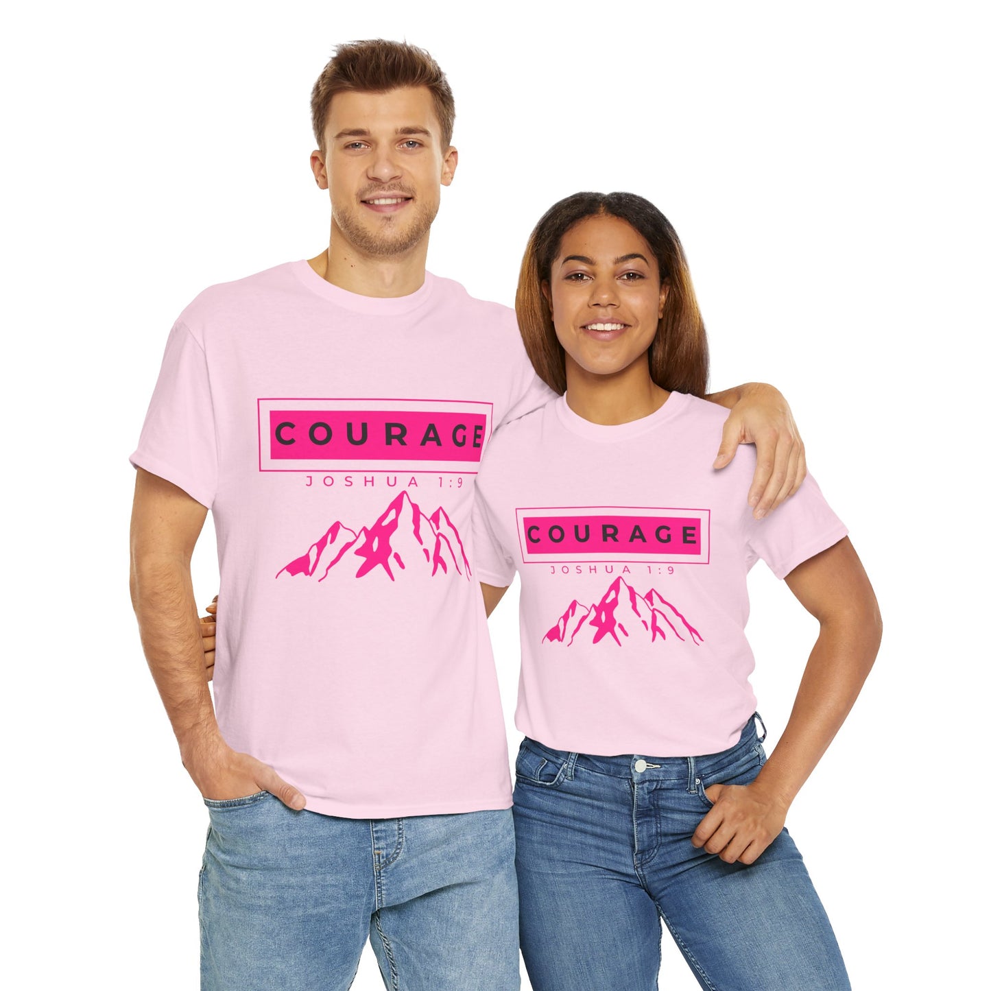 Courage Joshua 1:9 Tshirt
