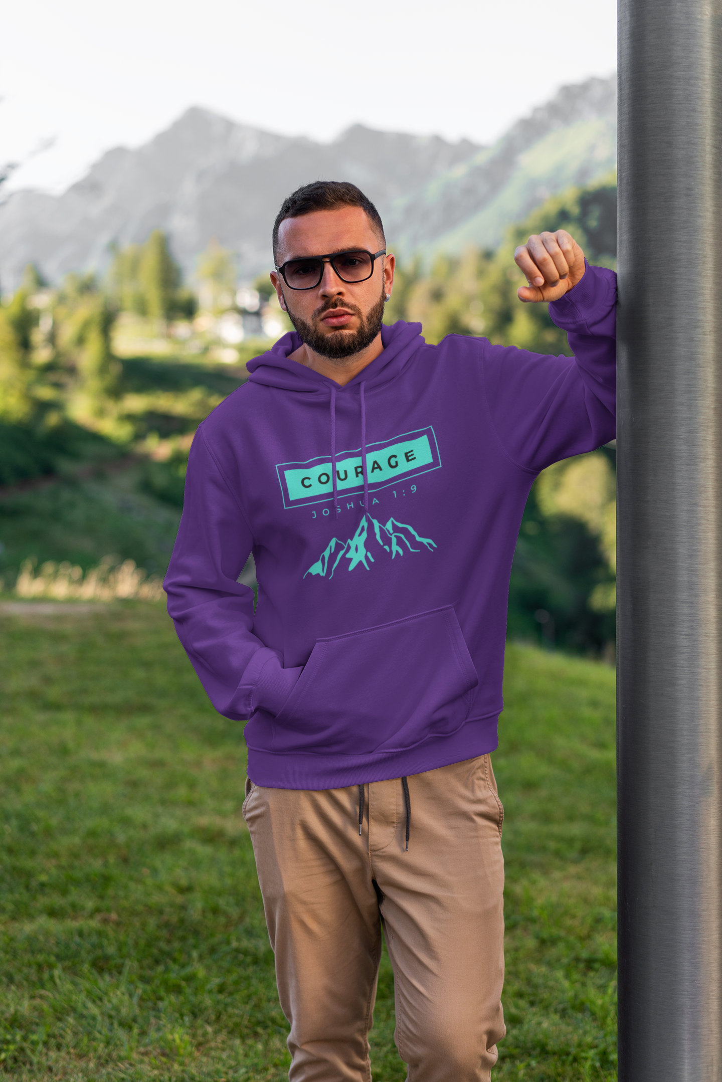 Courage Hooded Sweatshirt