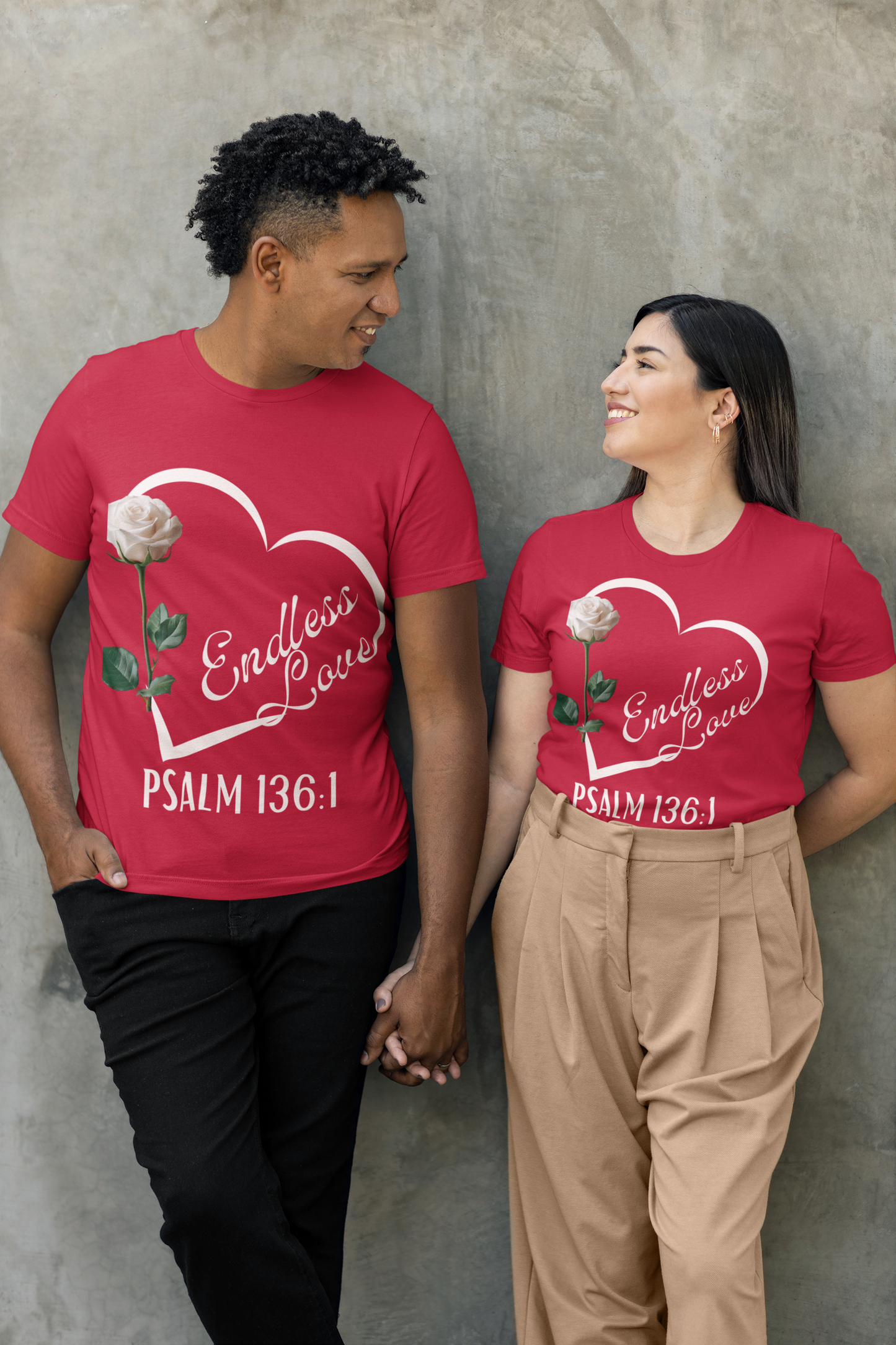 Endless Love Psalm 136:1 Tshirt