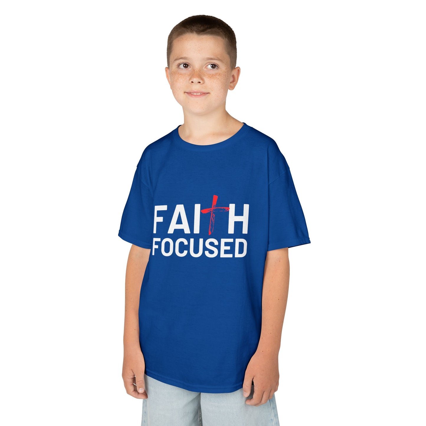 Faith Focused Kids Tee