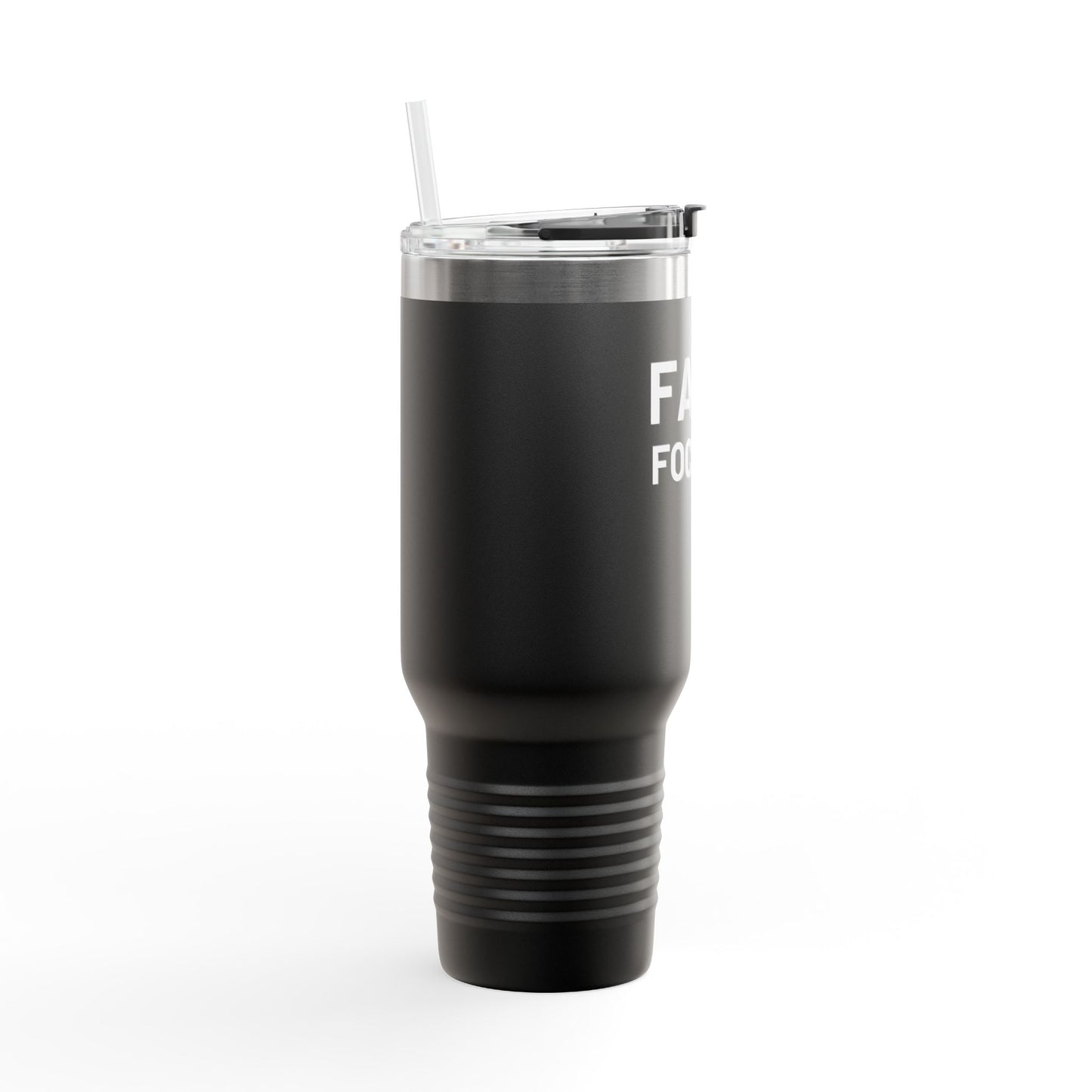 Faith Focused Tumbler with Handle 40 oz