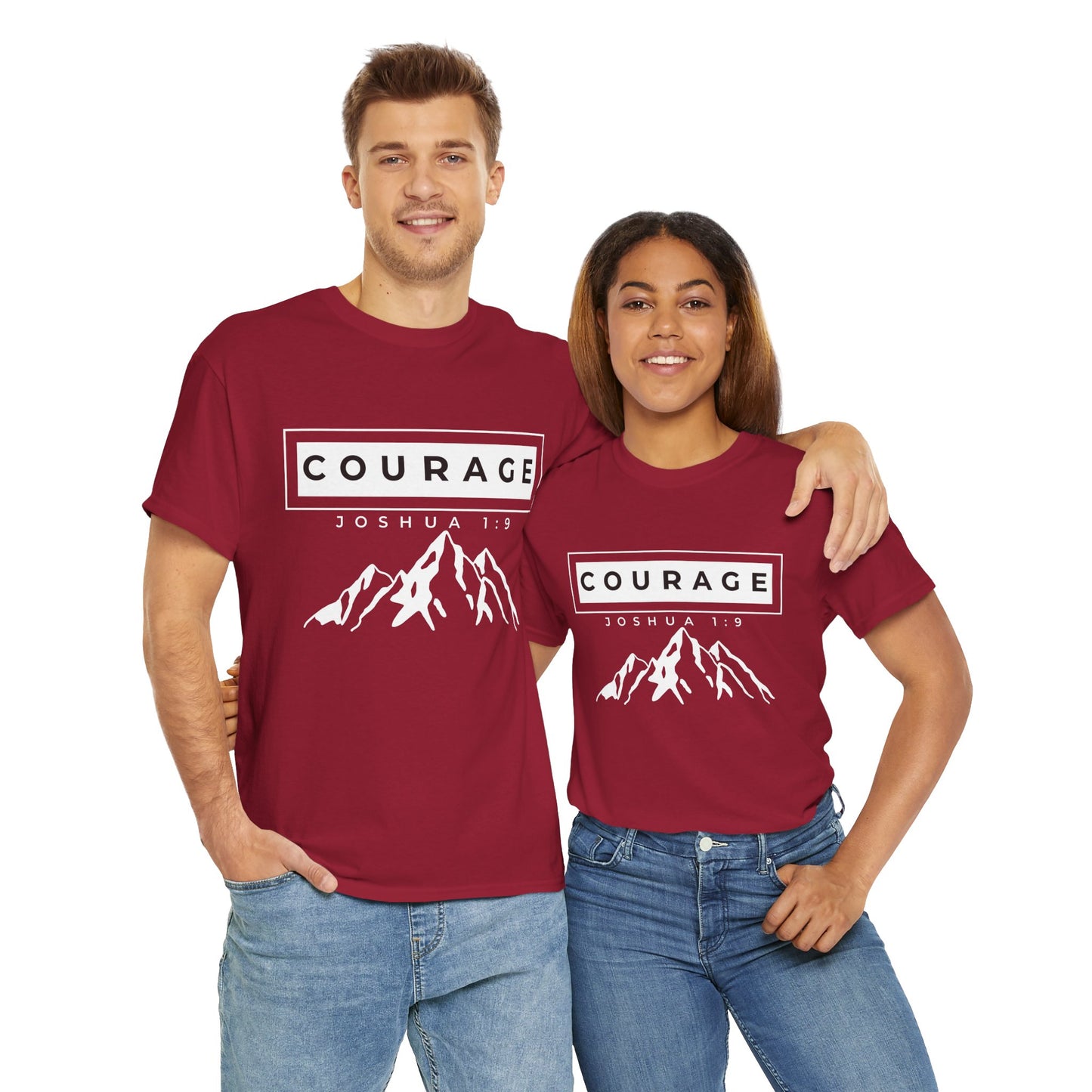 Courage Joshua 1:9 Tshirt