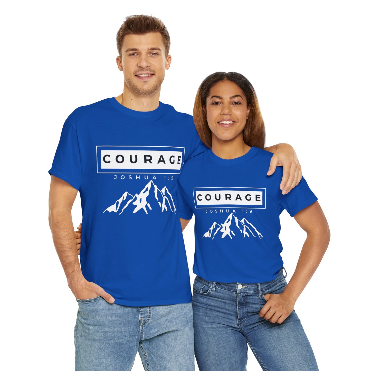 Courage Joshua 1:9 Tshirt