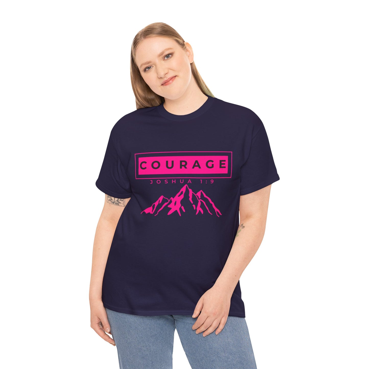 Courage Joshua 1:9 Tshirt