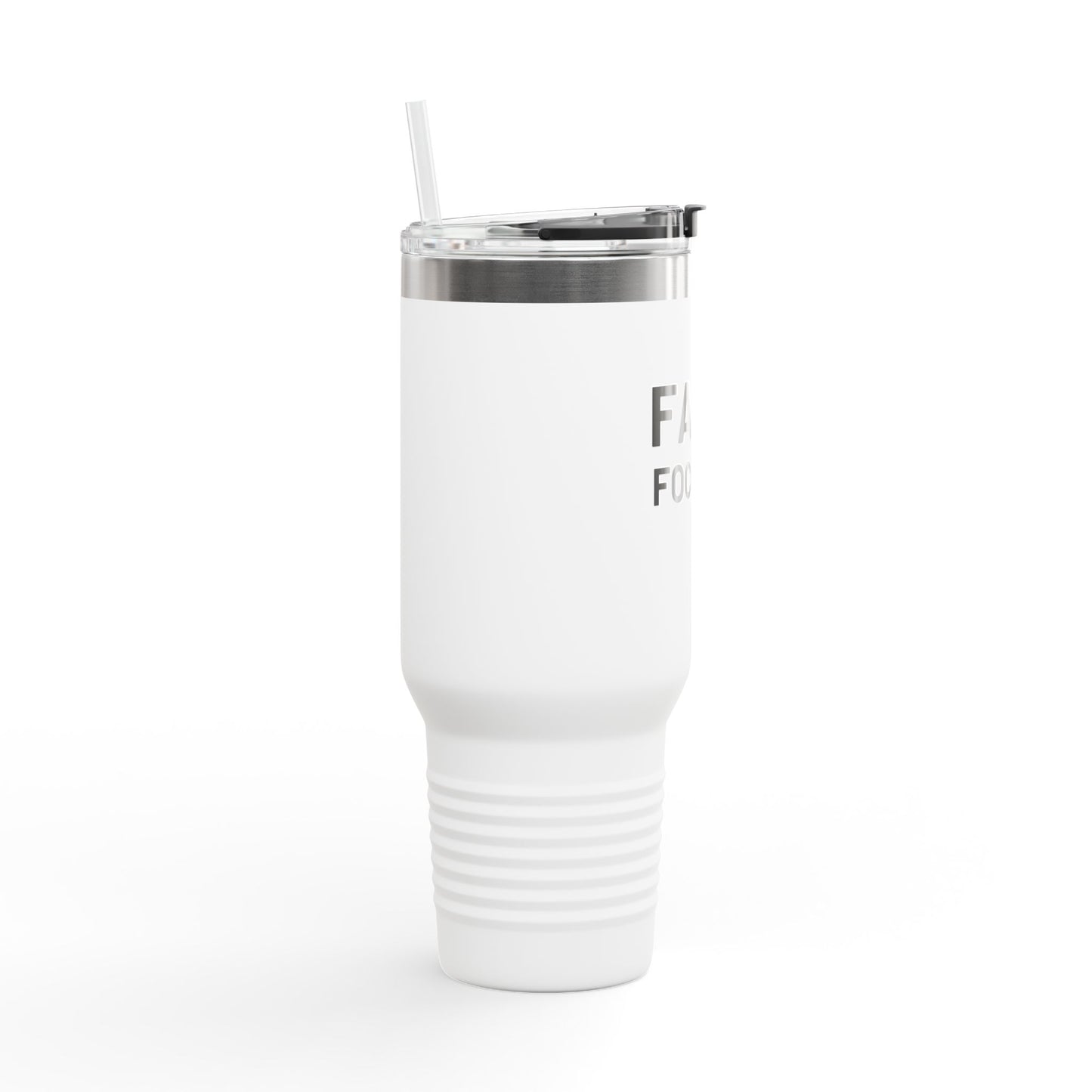 Faith Focused Tumbler with Handle 40 oz