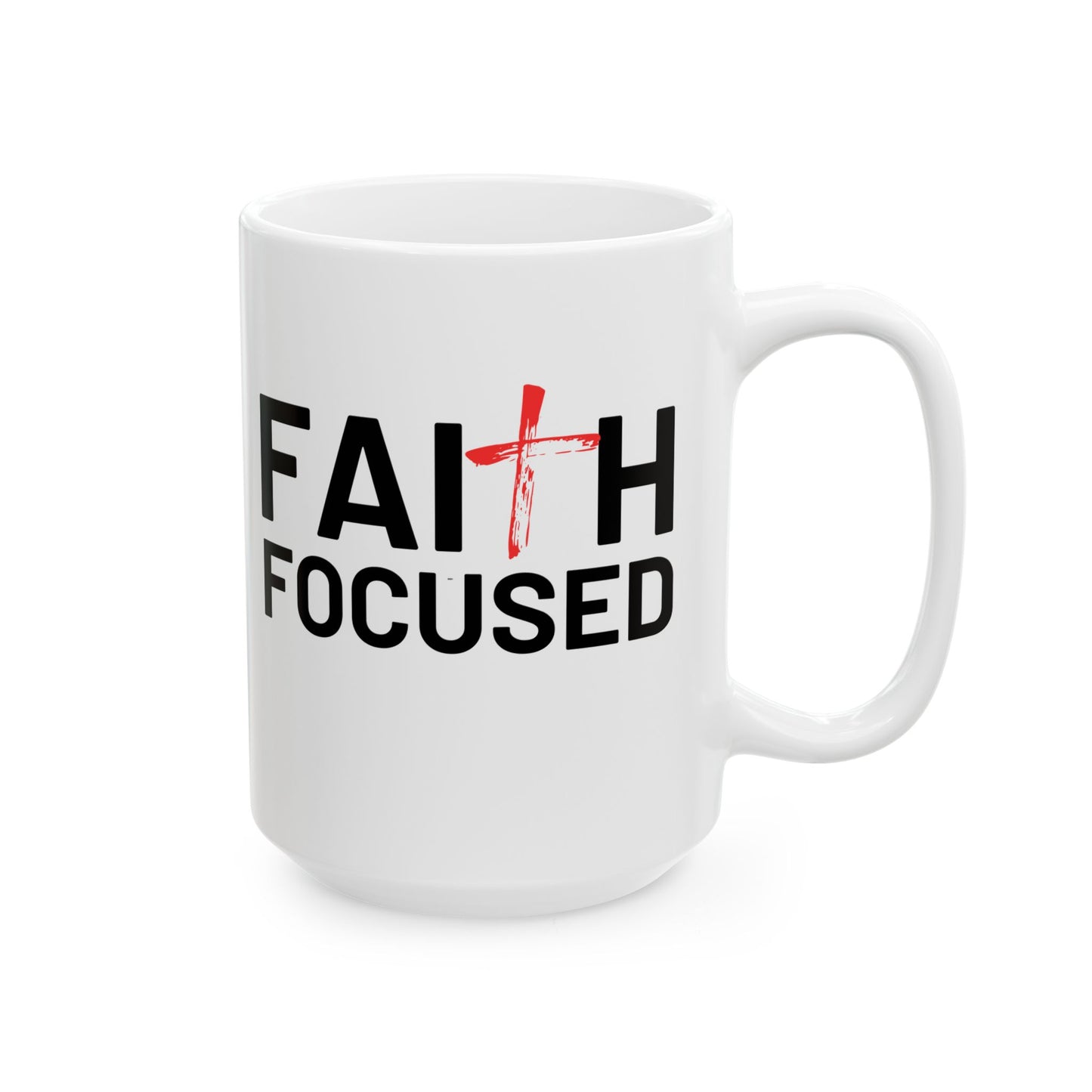 Faith Focused 15 oz. Mug