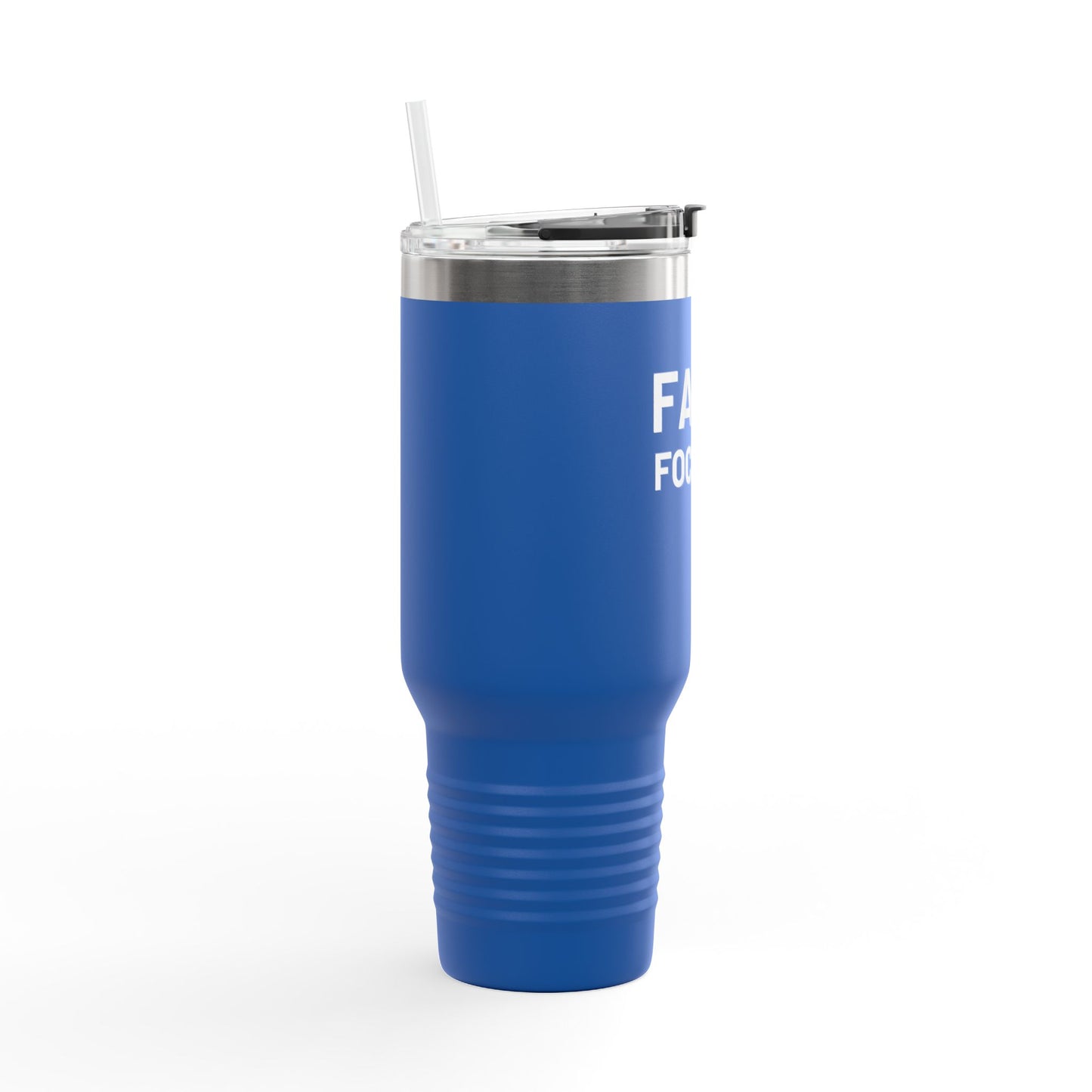 Faith Focused Tumbler with Handle 40 oz