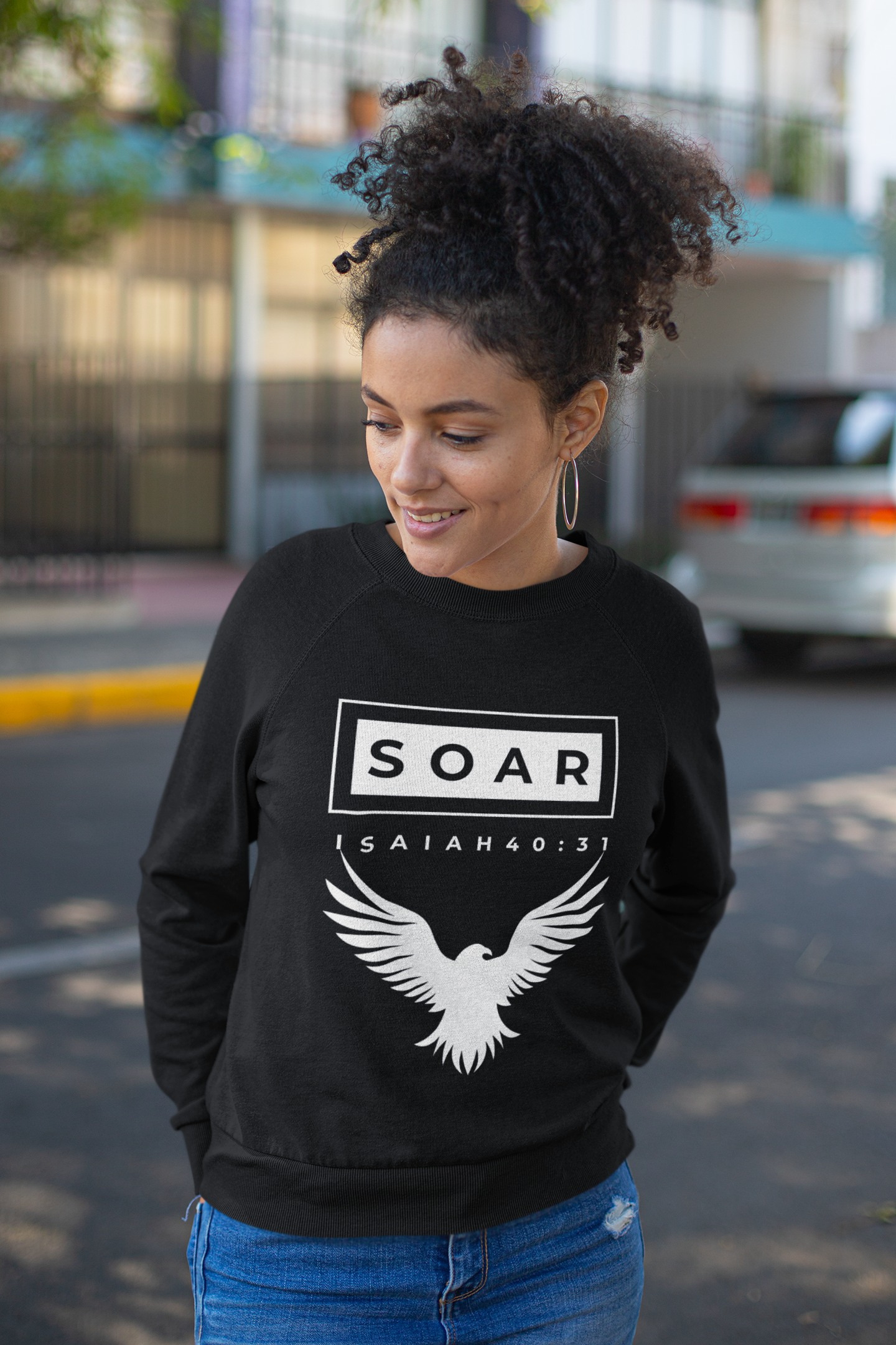 Soar Isaiah 40:31 Sweatshirt